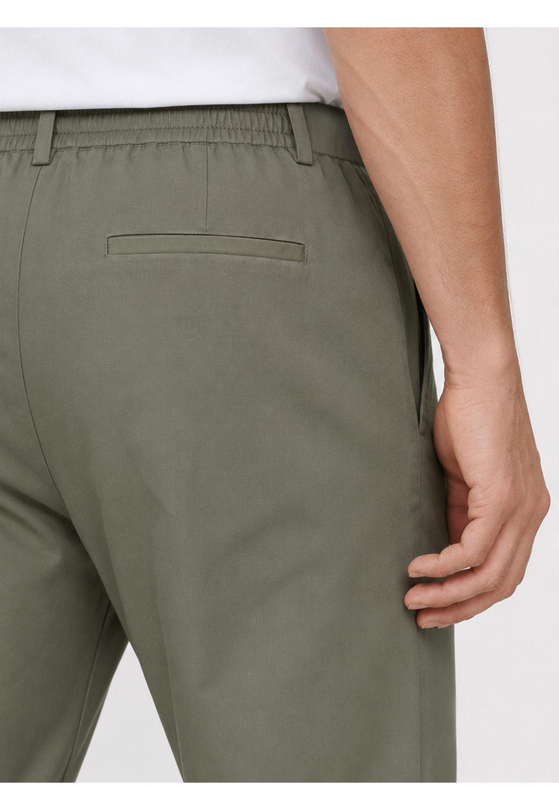 Pantalón Liso Spandex Regular Fit Verde Piero Butti PBDVB03VE-2