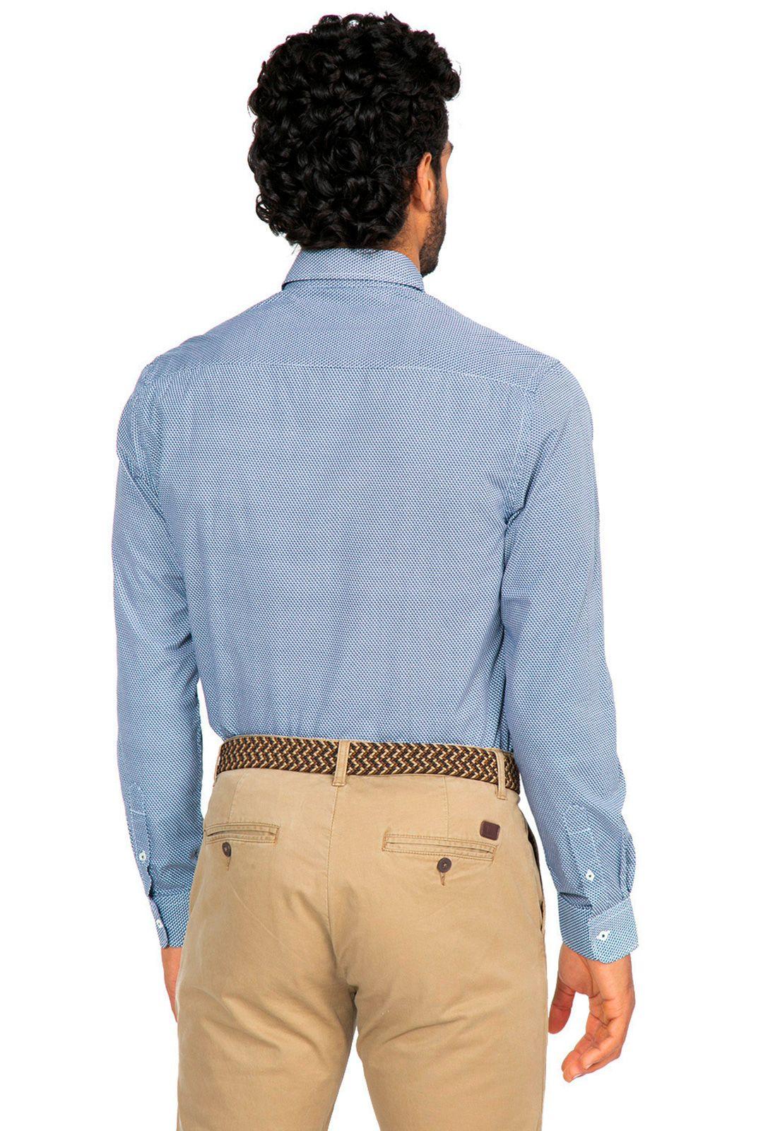 Camisa Sport Azul Guy Laroche-1