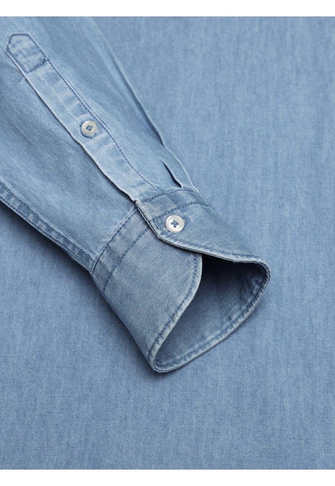 Camisa Denim Regular Fit Celeste Arrow CM34052CE-5