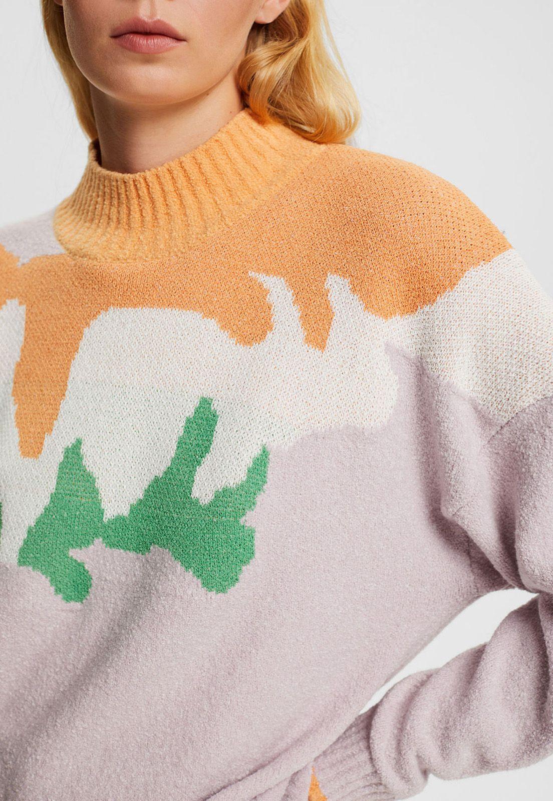Sweater Cuello Alto Mujer Esprit-2