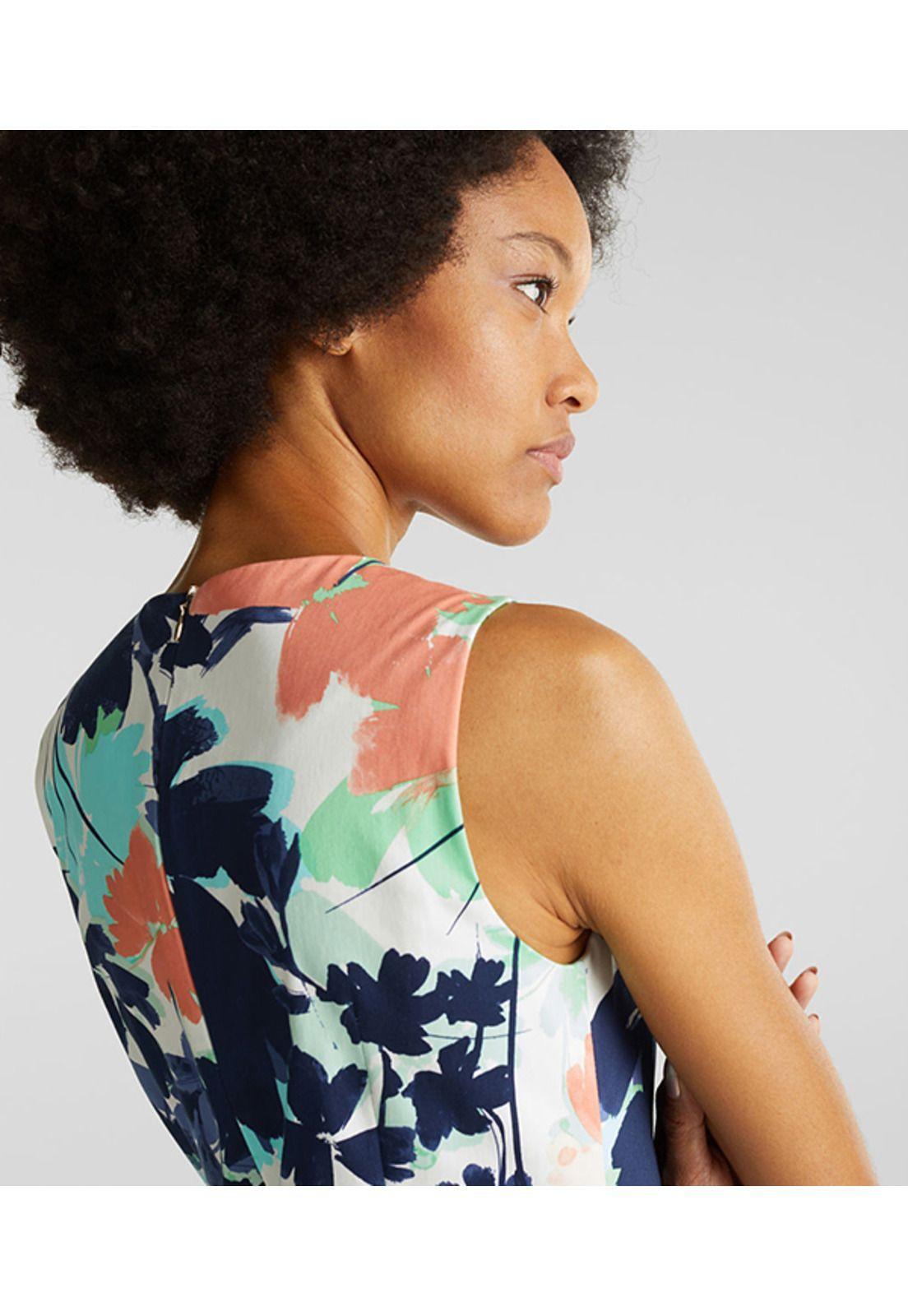 Vestido estampado tropical-2