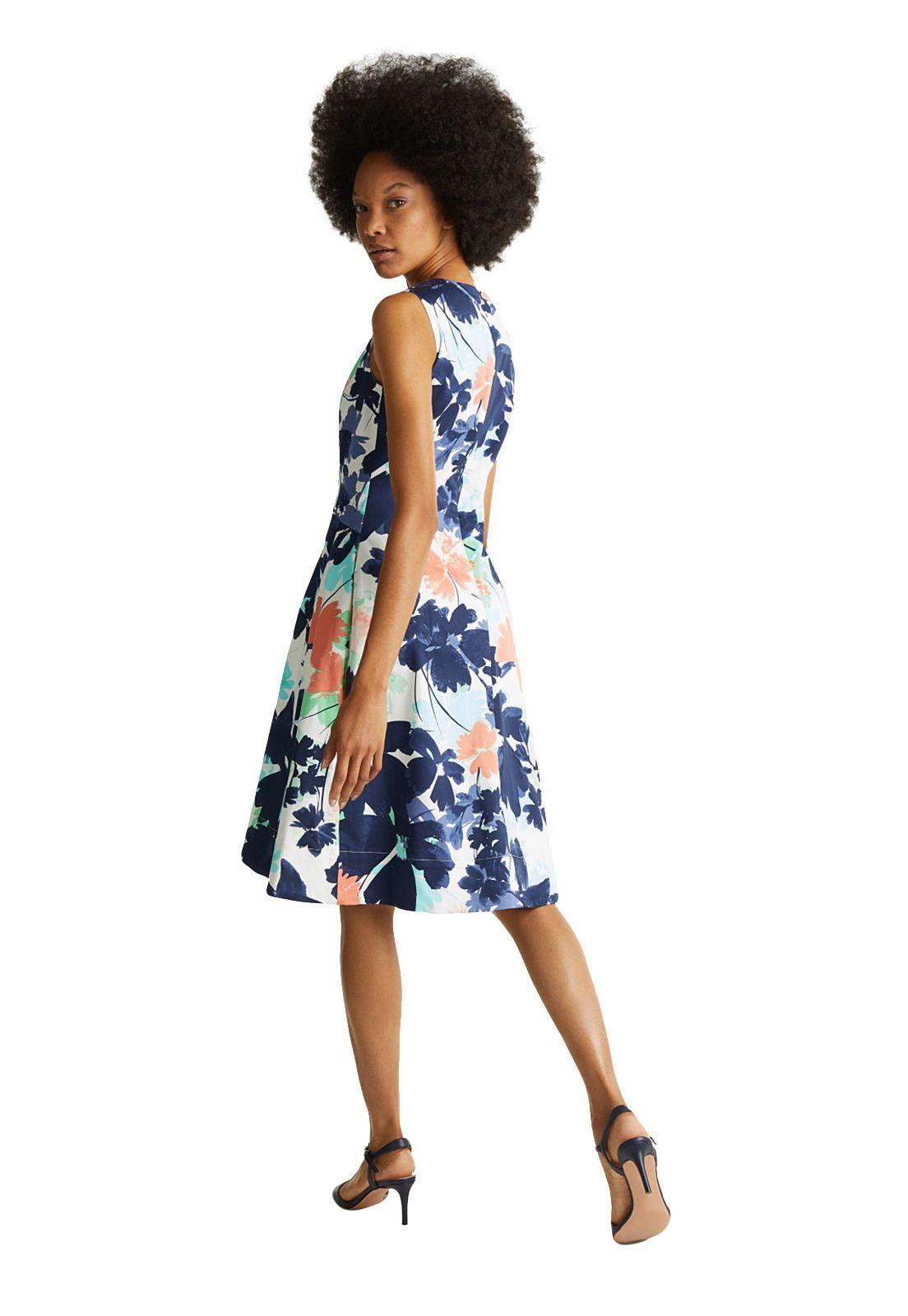 Vestido estampado tropical-5