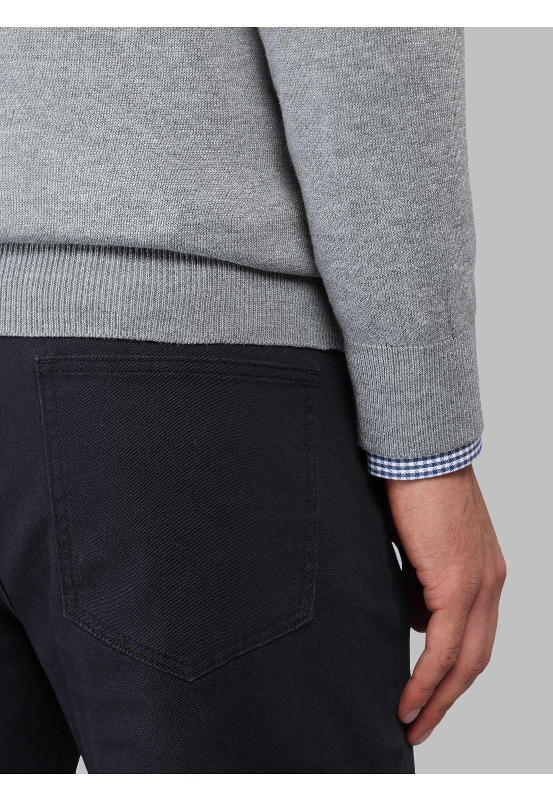 Sweater Cuello V Piero Butti PBCII52GR-4