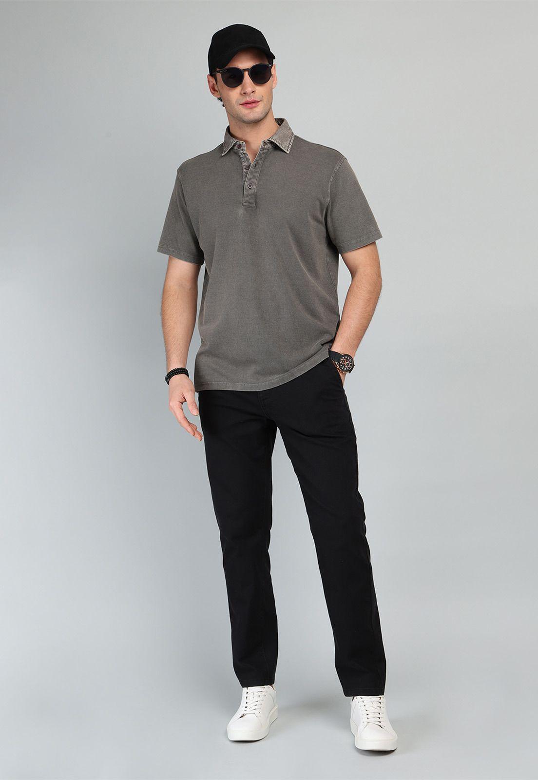 Polera Pique Stone Wash Soviet SCVK044GO-3