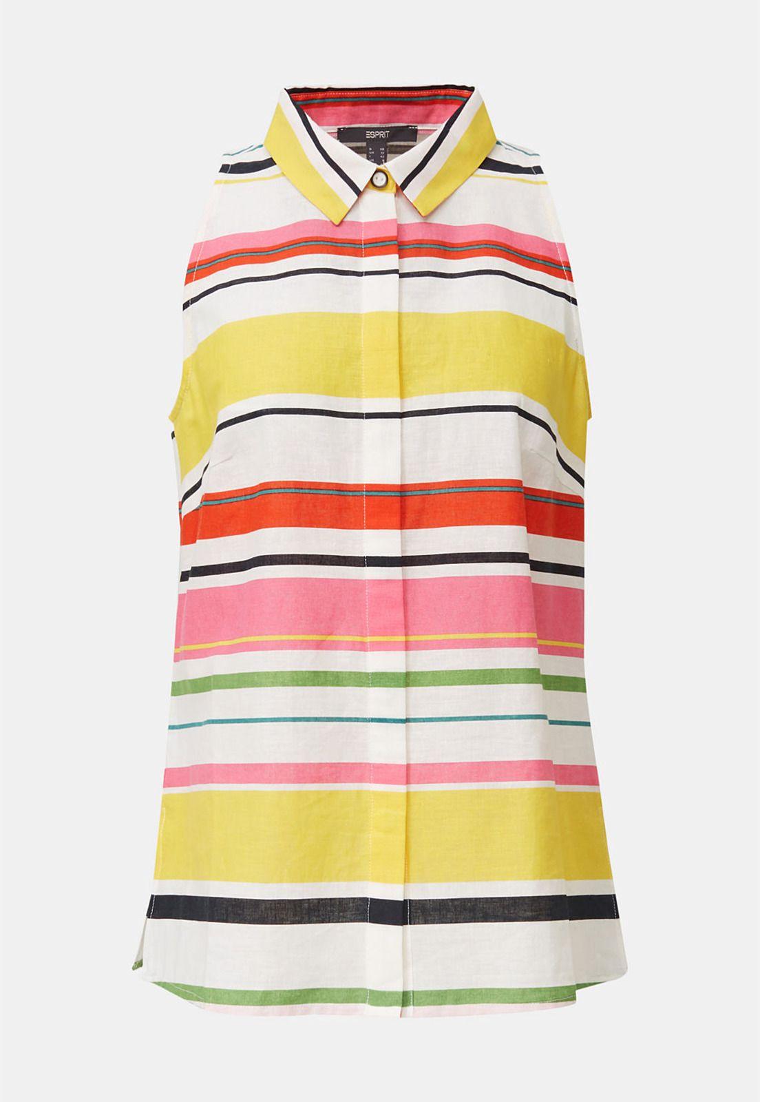 Blusa rayas colorida-0