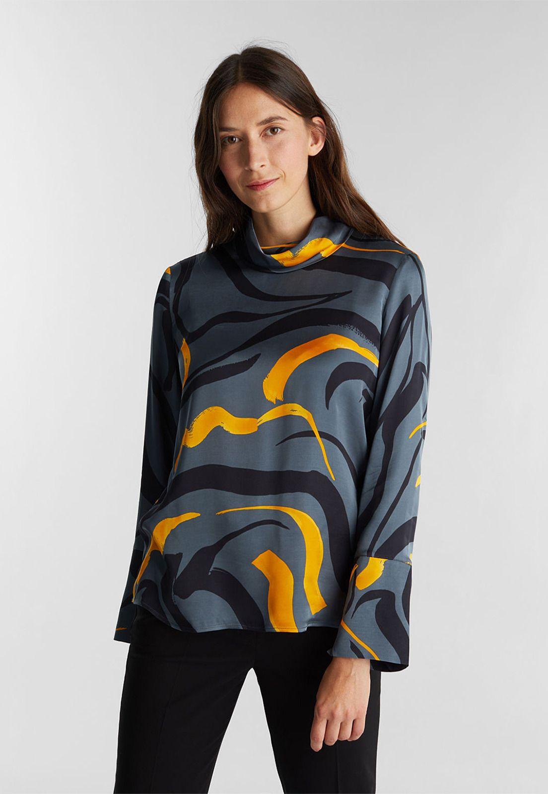 Blusa Manga Larga Diseño Esprit-0