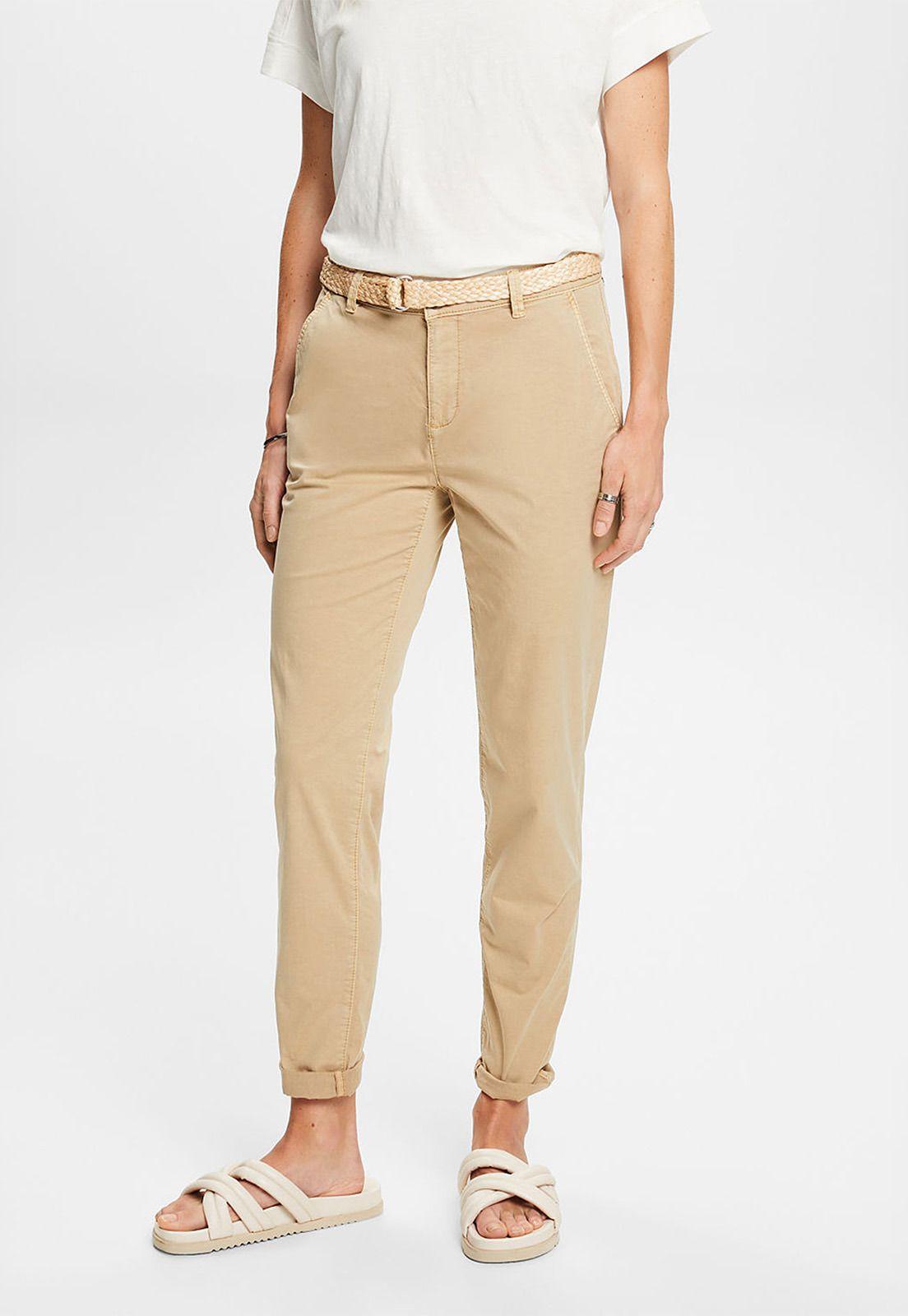 Pantalón Chino Cropped Mujer Esprit 993EE1B312-0