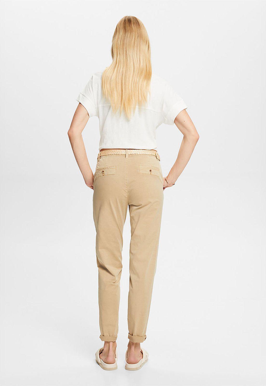 Pantalón Chino Cropped Mujer Esprit 993EE1B312-1
