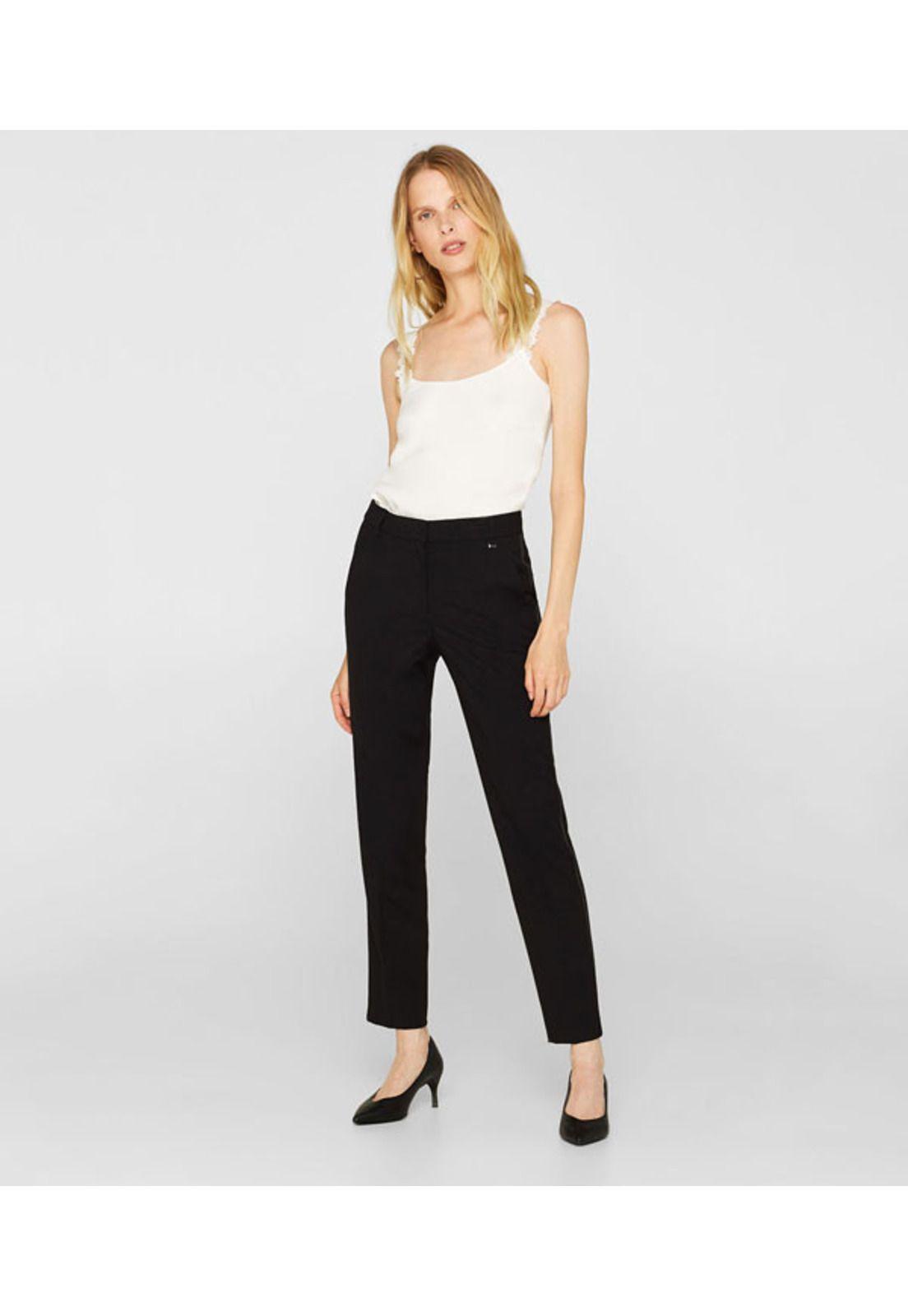 Pantalón jogging elástico con bandas laterales-0