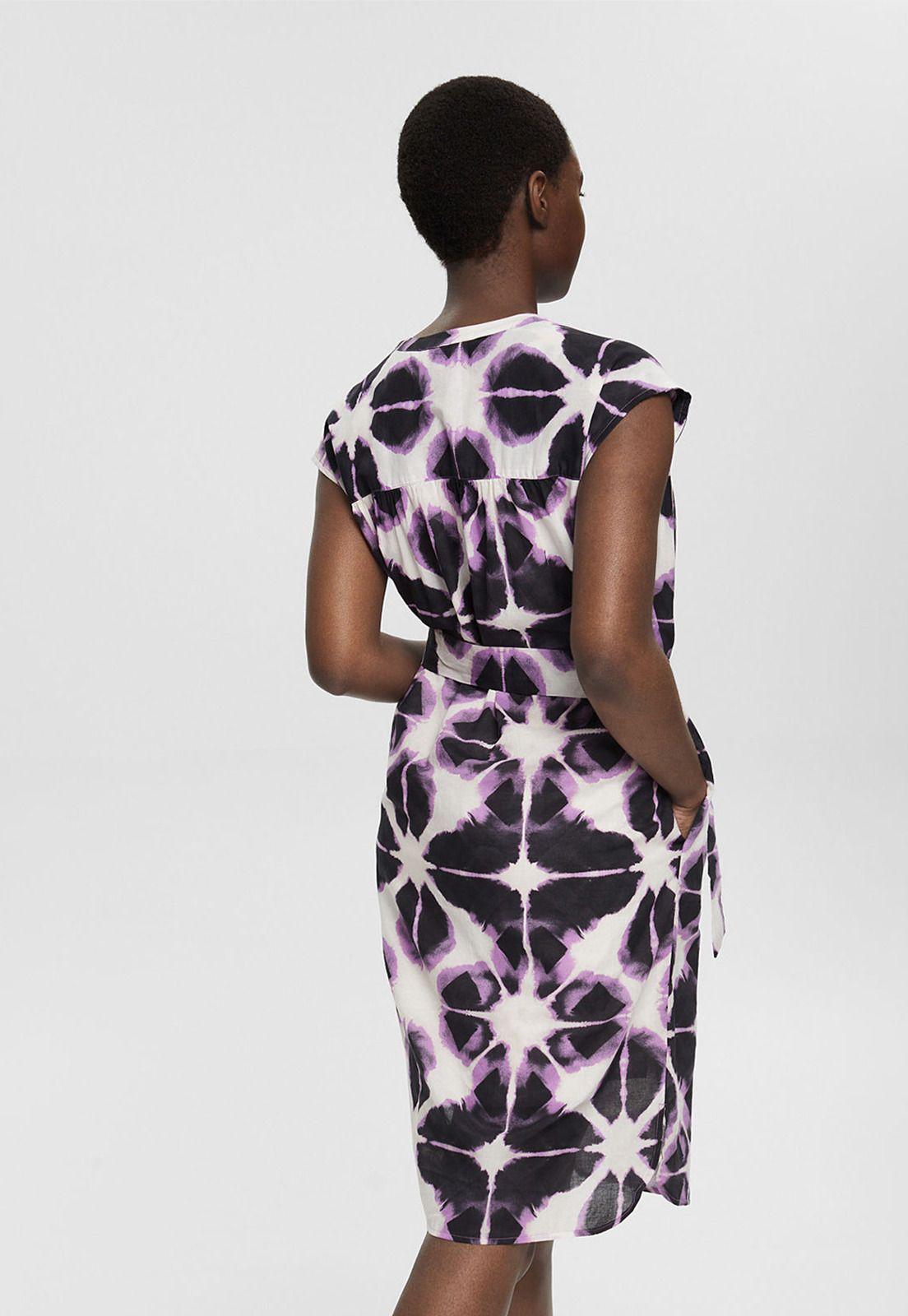 Vestido Estampado Allover Esprit-1