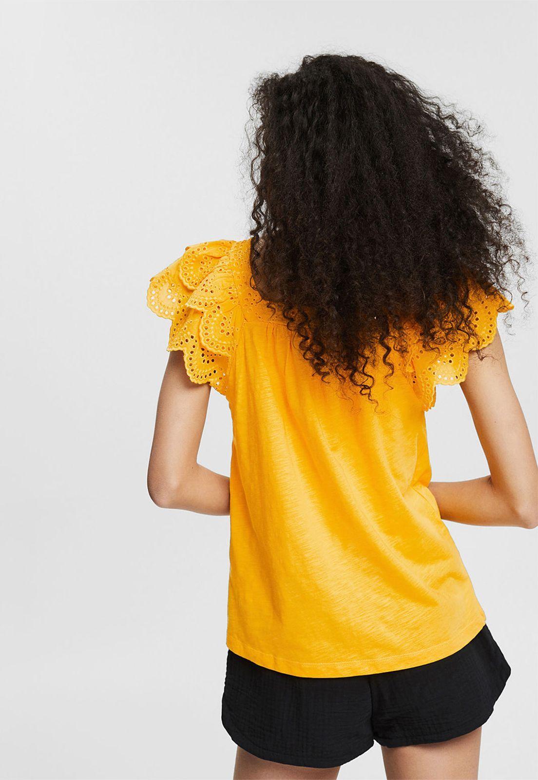 Polera Con Mangas Avolantadas Esprit-1