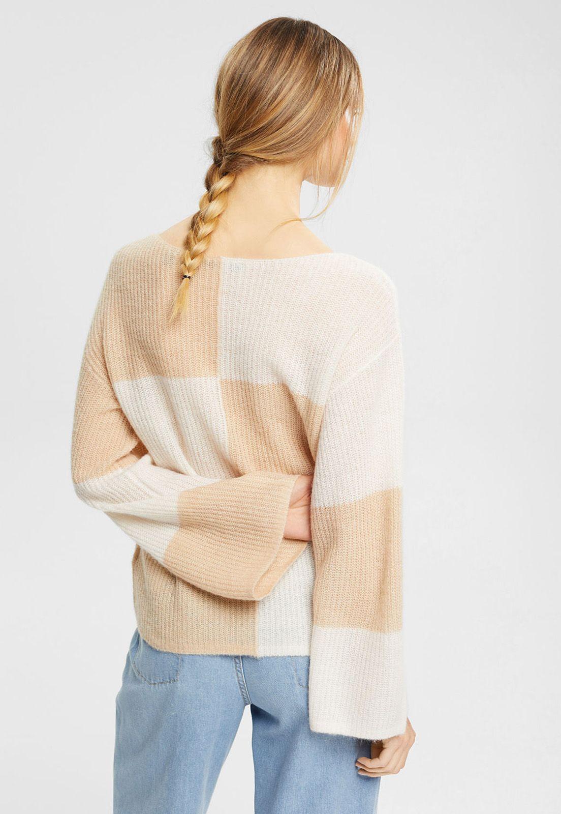 Sweater Con Mangas Anchas Mujer Esprit-1
