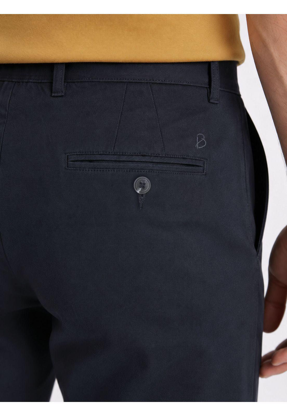 Pantalón Chino Spandex Regular Fit Azul Marino Piero Butti PBDVB01NB-2