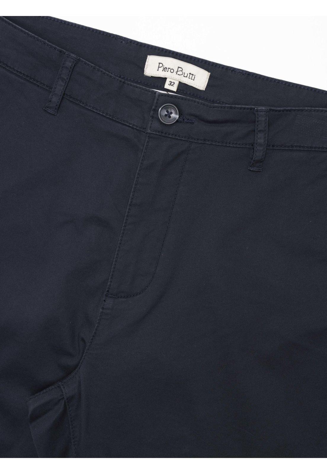 Pantalón Chino Spandex Regular Fit Azul Marino Piero Butti PBDVB01NB-4