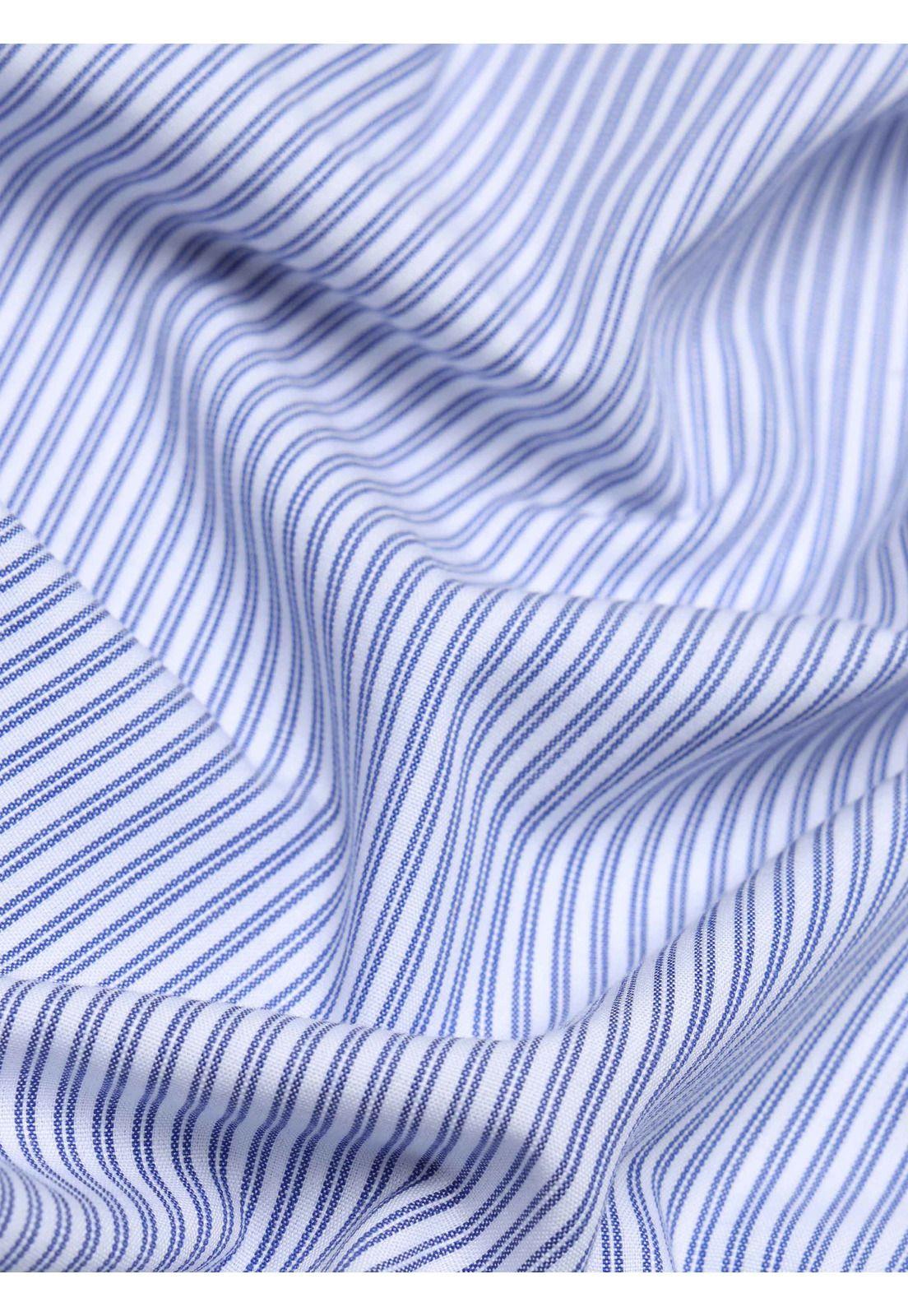 Camisa Formal Rayas Non Iron Tailored Fit Azul Arrow ARM0491AZ-5