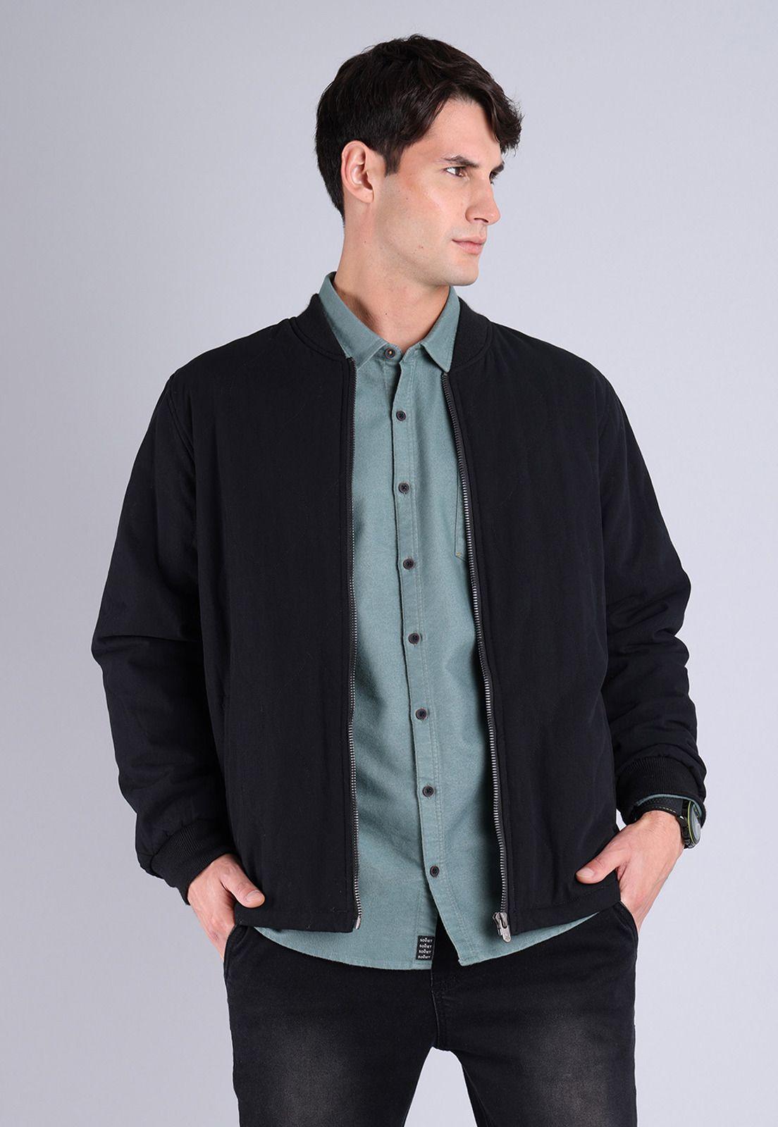 Chaqueta Cuello Redondo Hombre Soviet SJKH805NE-0