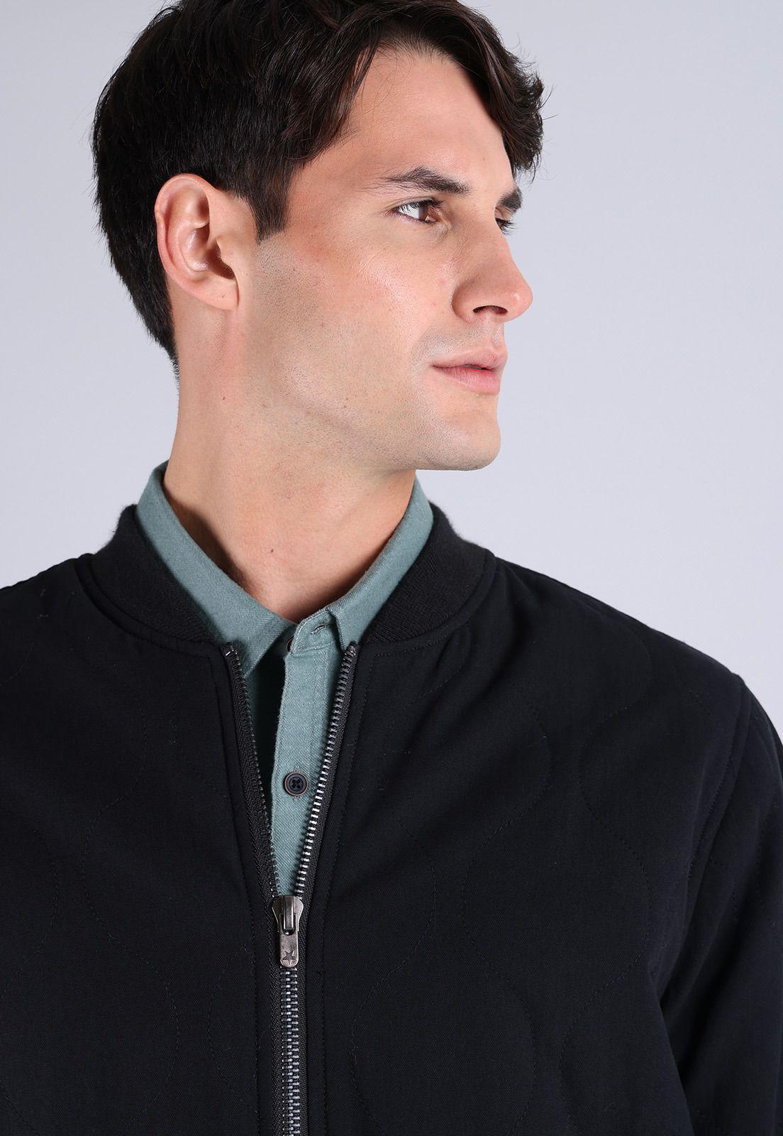 Chaqueta Cuello Redondo Hombre Soviet SJKH805NE-2