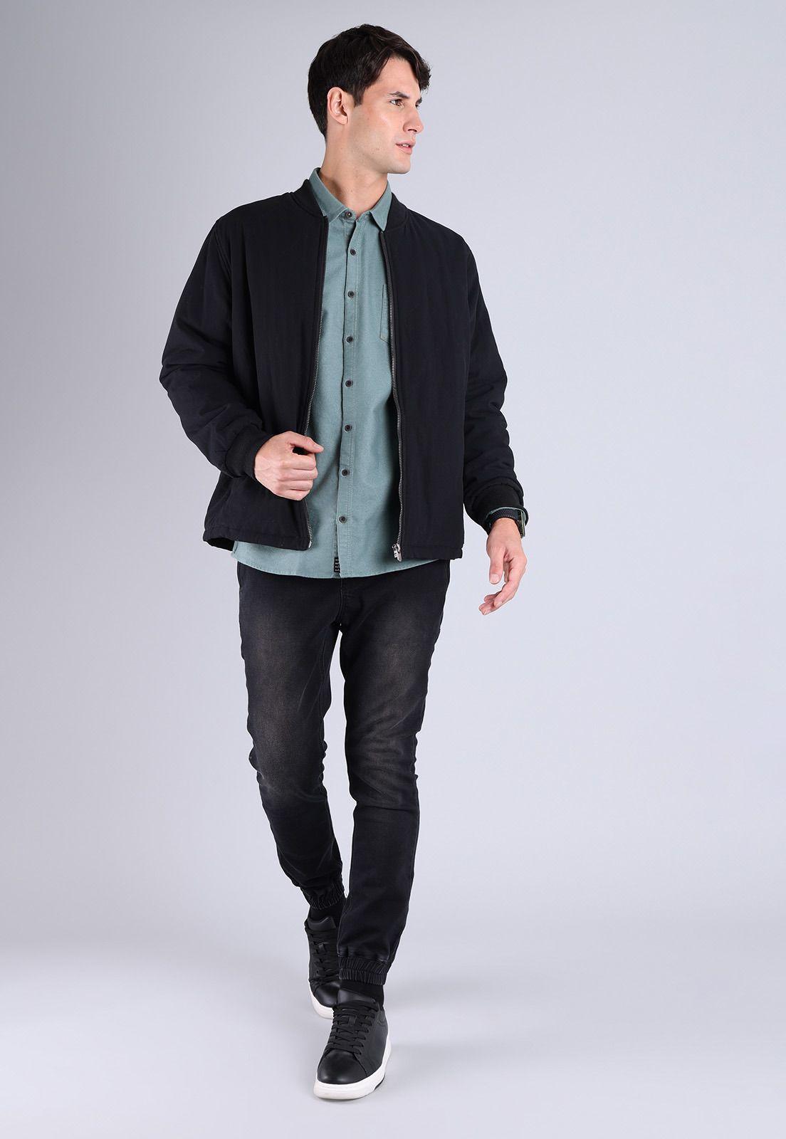 Chaqueta Cuello Redondo Hombre Soviet SJKH805NE-3