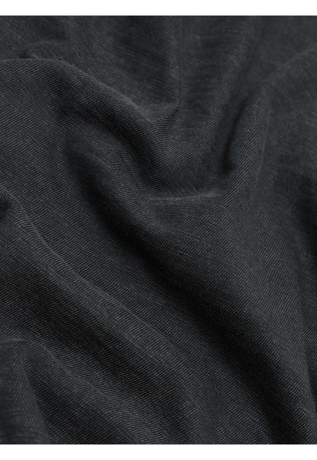 Polera Lisa Stone Wash Regular Fit Negro Arrow PO33073NE-5