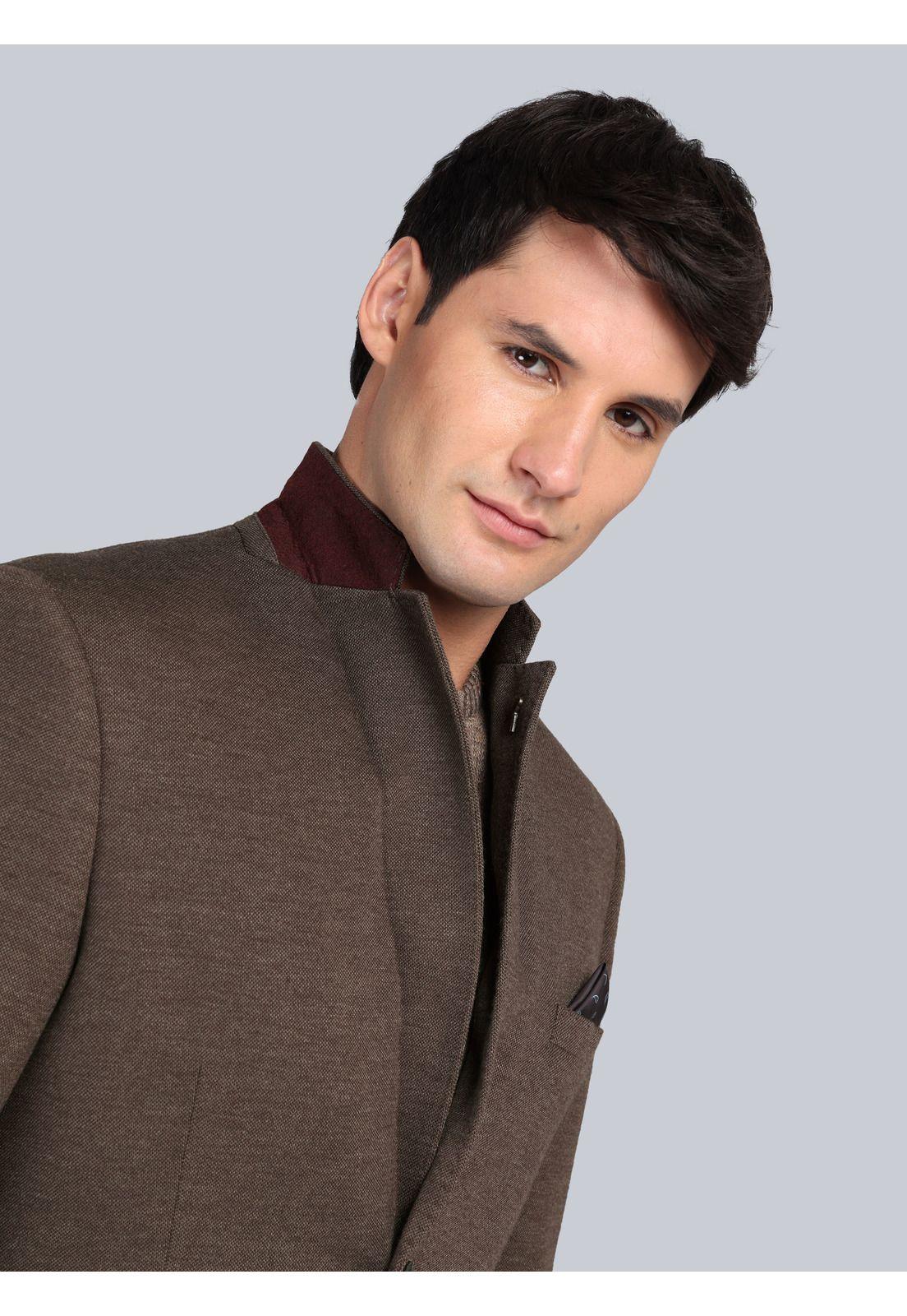 Blazer Fantasía Flex Tailored Fit Café Arrow 5033994CA-4