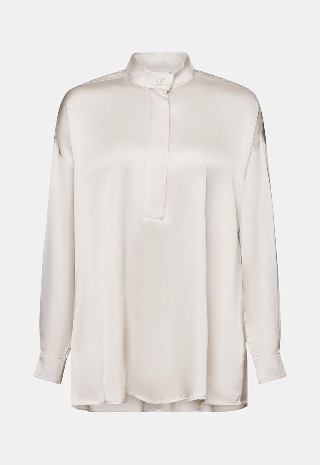 Blusa Con Cuello Alto Mujer Esprit 024EE1F316-5