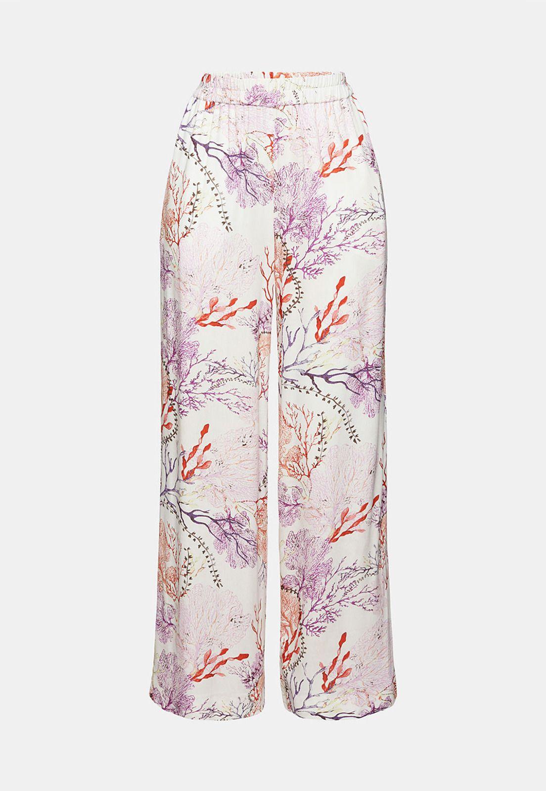 Pantalón Ligero De Pierna Ancha Esprit-3