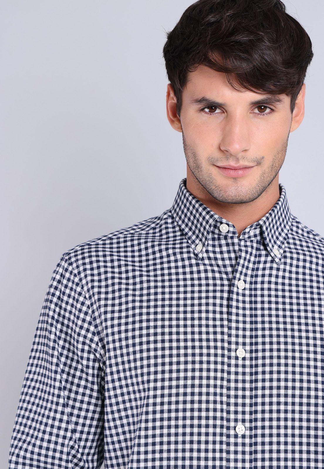 Camisa Cuadros Guy Laroche GLAIF08NB-2