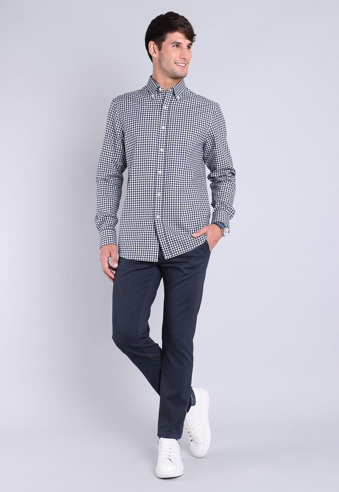 Camisa Cuadros Guy Laroche GLAIF08NB-3
