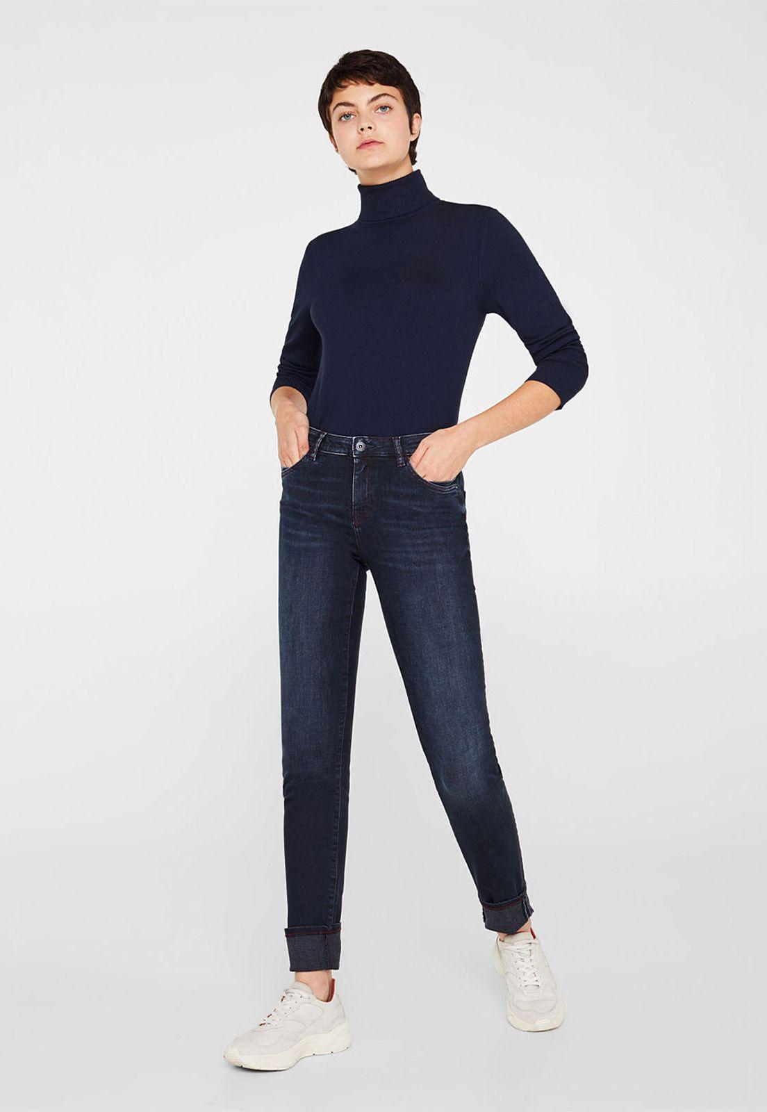 Jeans Slim Medium Rise Esprit-0