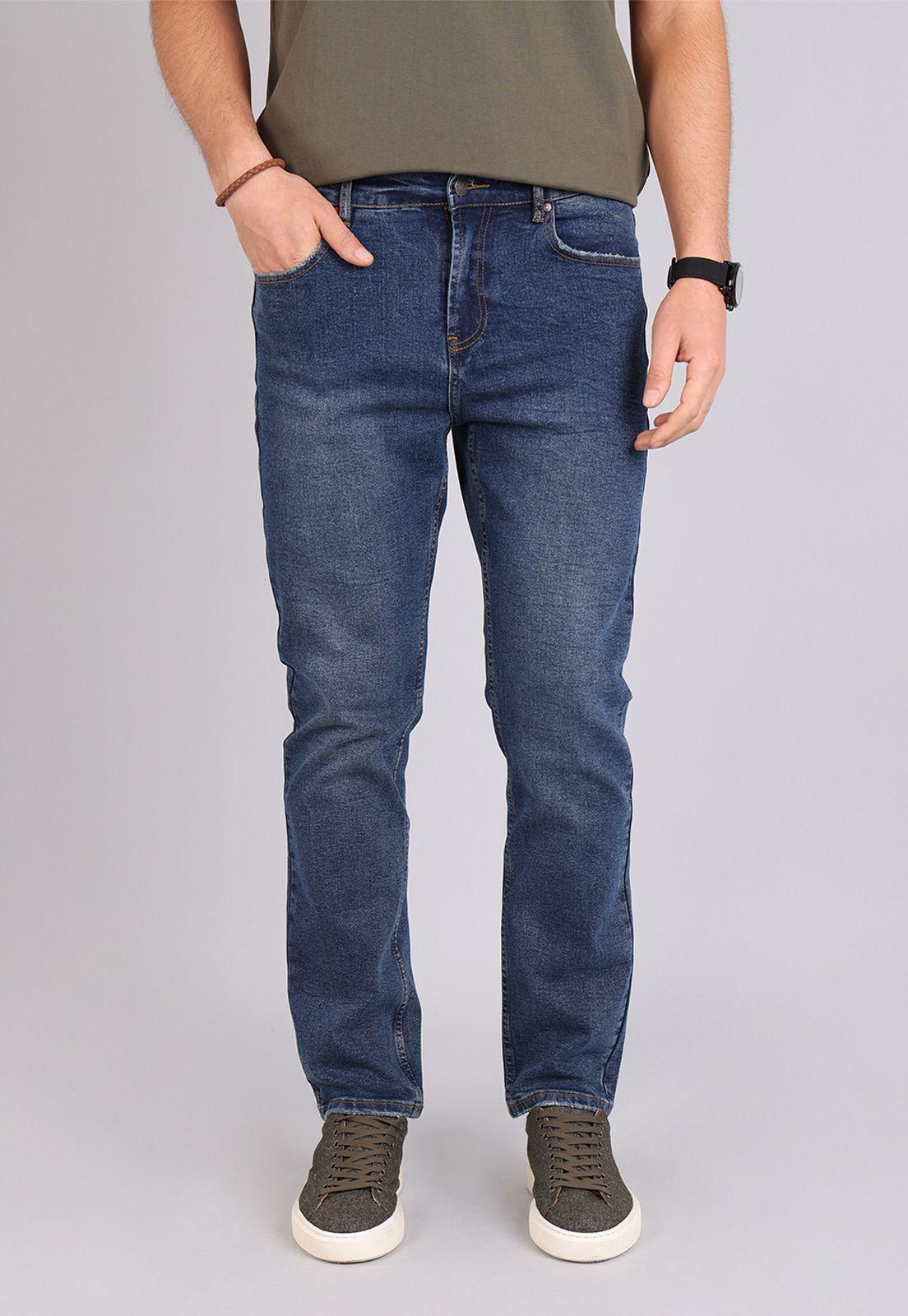 Jeans Straight Fit Hombre Soviet SJEH691DE-0