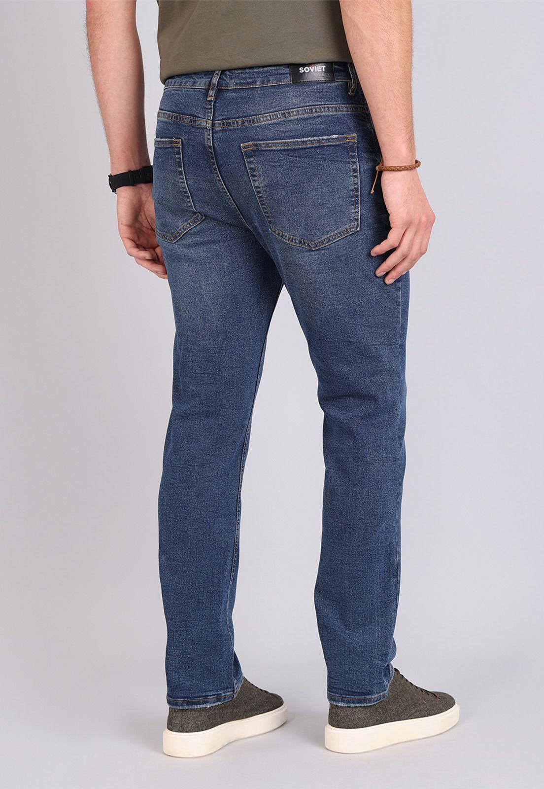 Jeans Straight Fit Hombre Soviet SJEH691DE-1