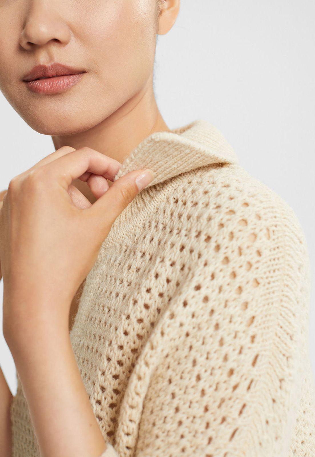 Sweater De Punto Con Textura Mujer Esprit-2