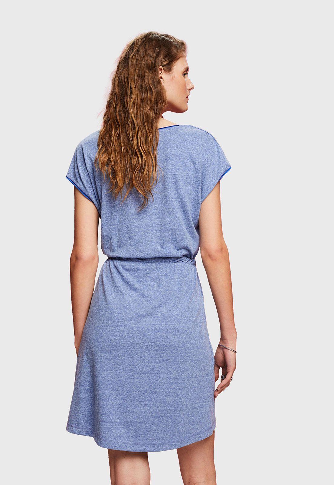 Vestido Con Ajuste De Cordón Mujer Esprit-1
