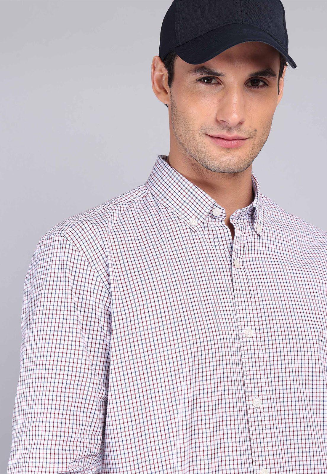 Camisa Oxford Manga Larga Arrow CM32034RO-2
