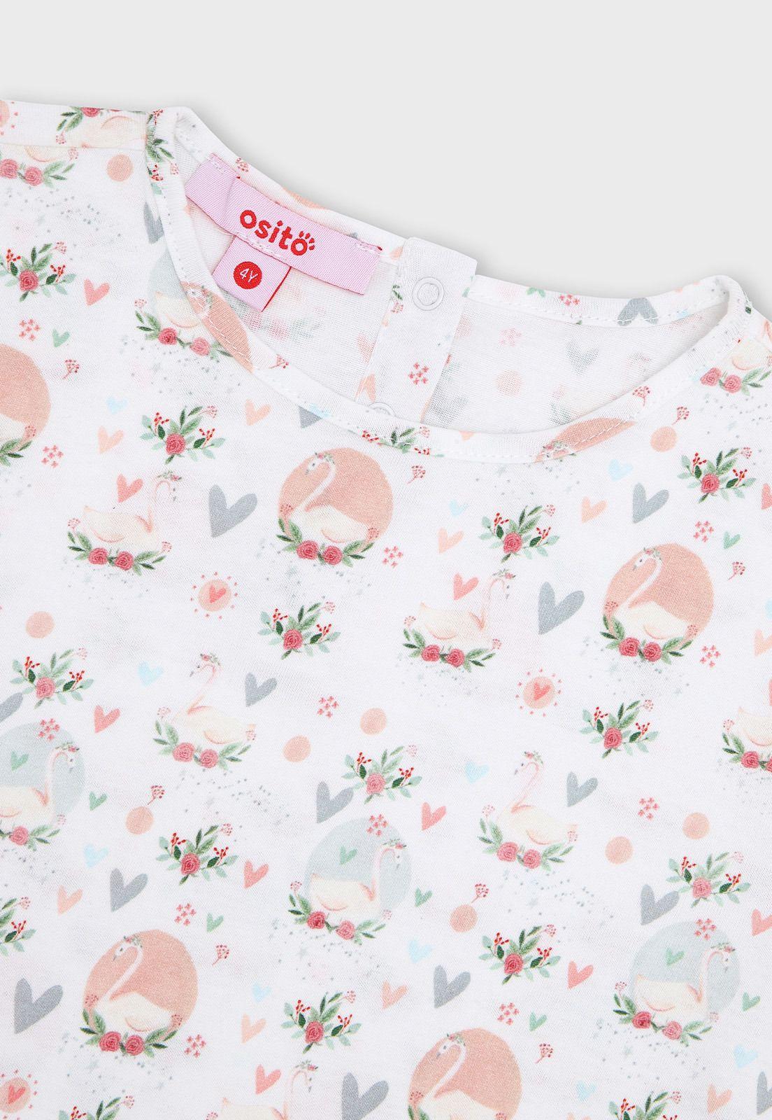 Polera Niña Osito OPOAV42EC-2