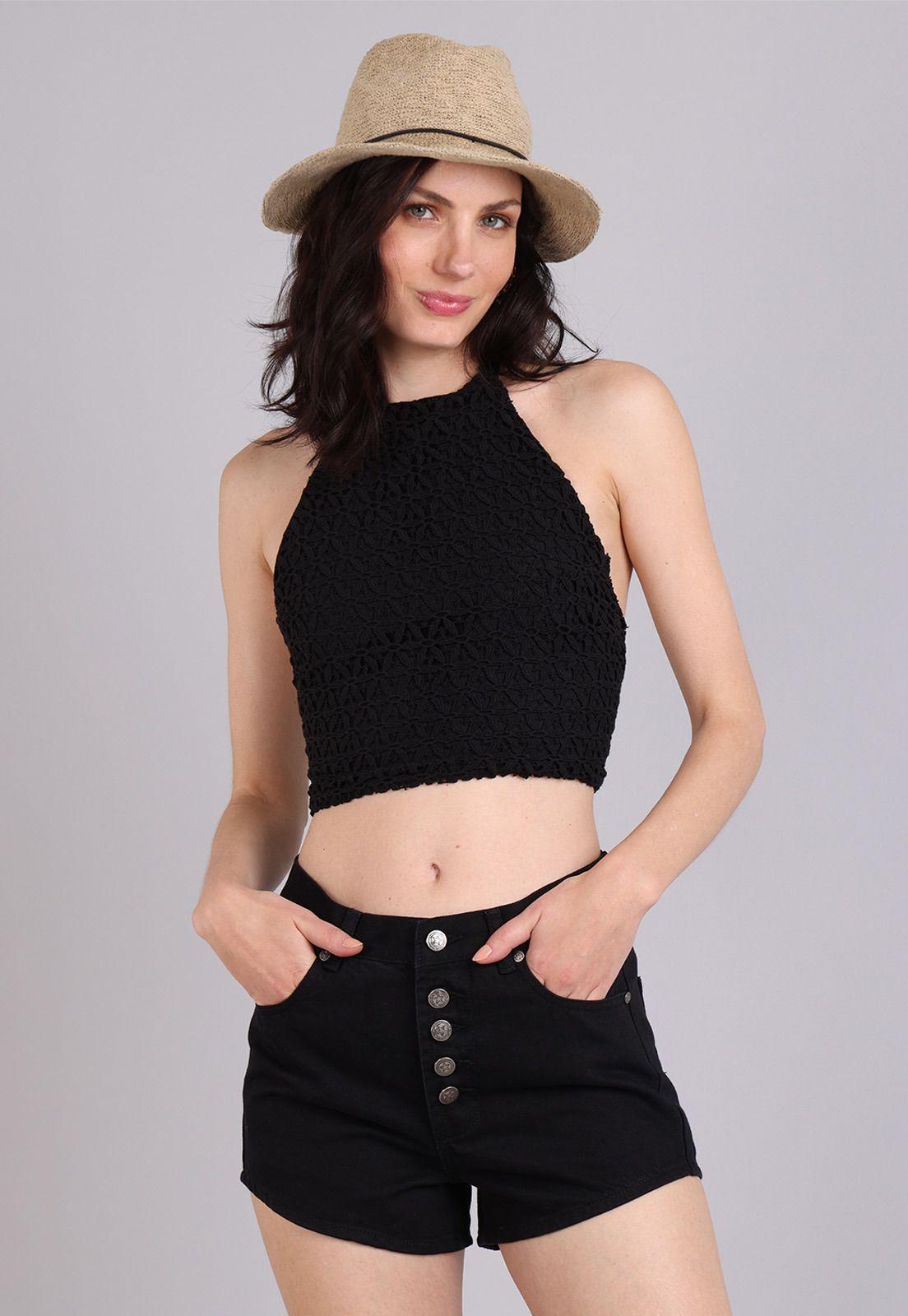 Top Macrame Mujer Soviet SSWM615NE-0