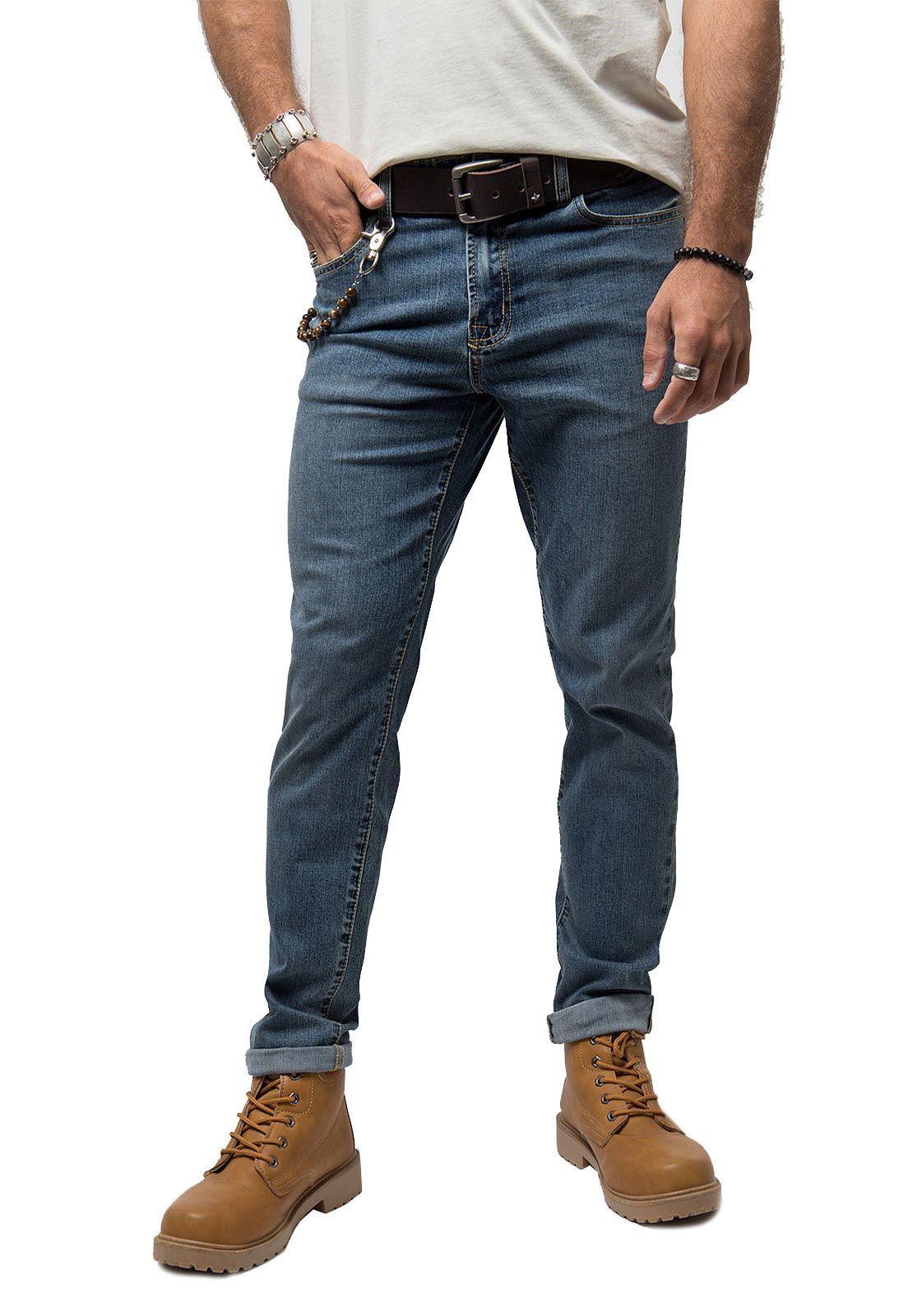 Jeans Slim Navy Soviet-0