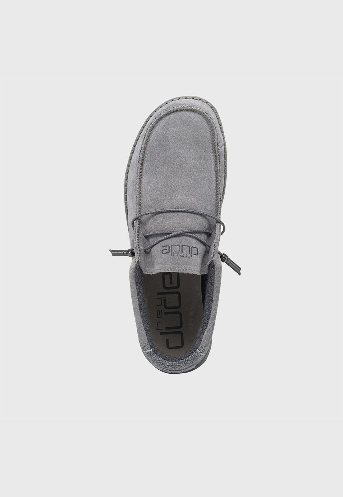 Zapato Wally Suede Ash Heydude-3