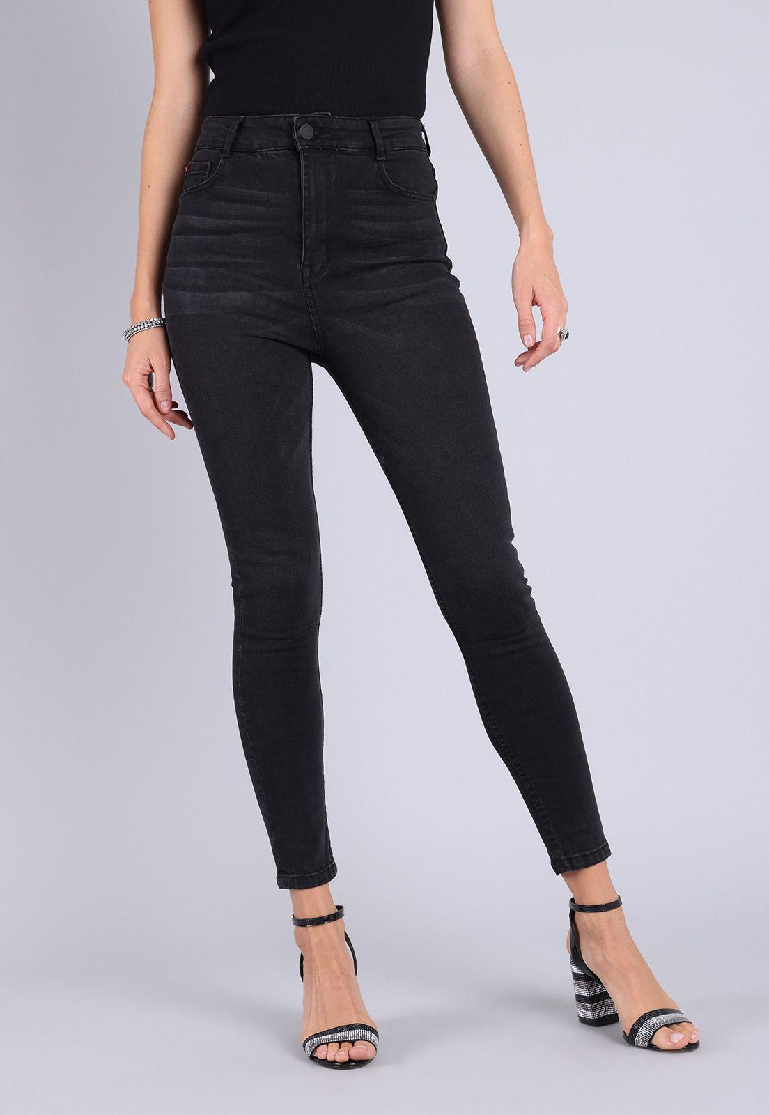 Jeans Spandex Tiro Alto Mujer Soviet-0