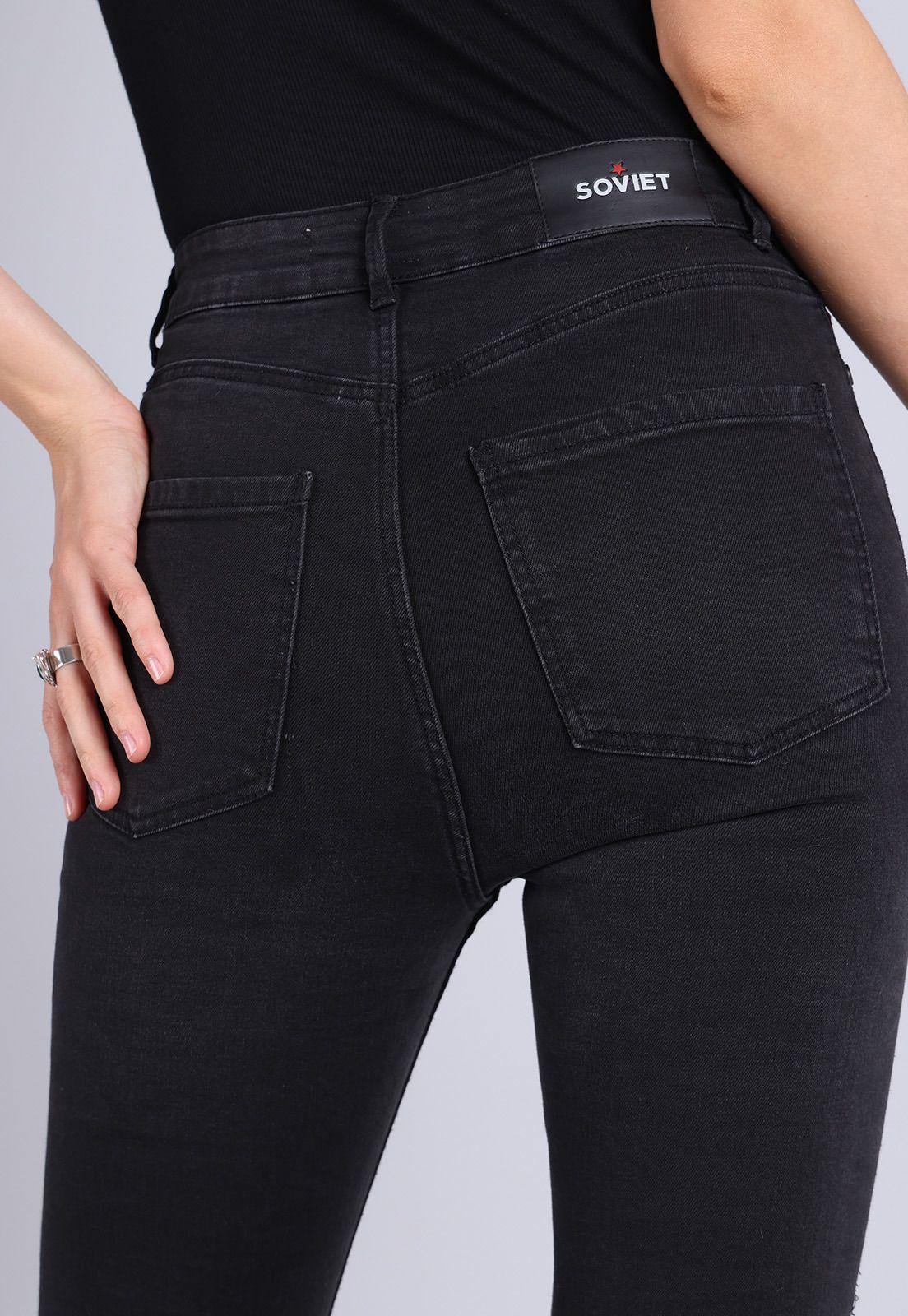 Jeans Spandex Tiro Alto Mujer Soviet-4
