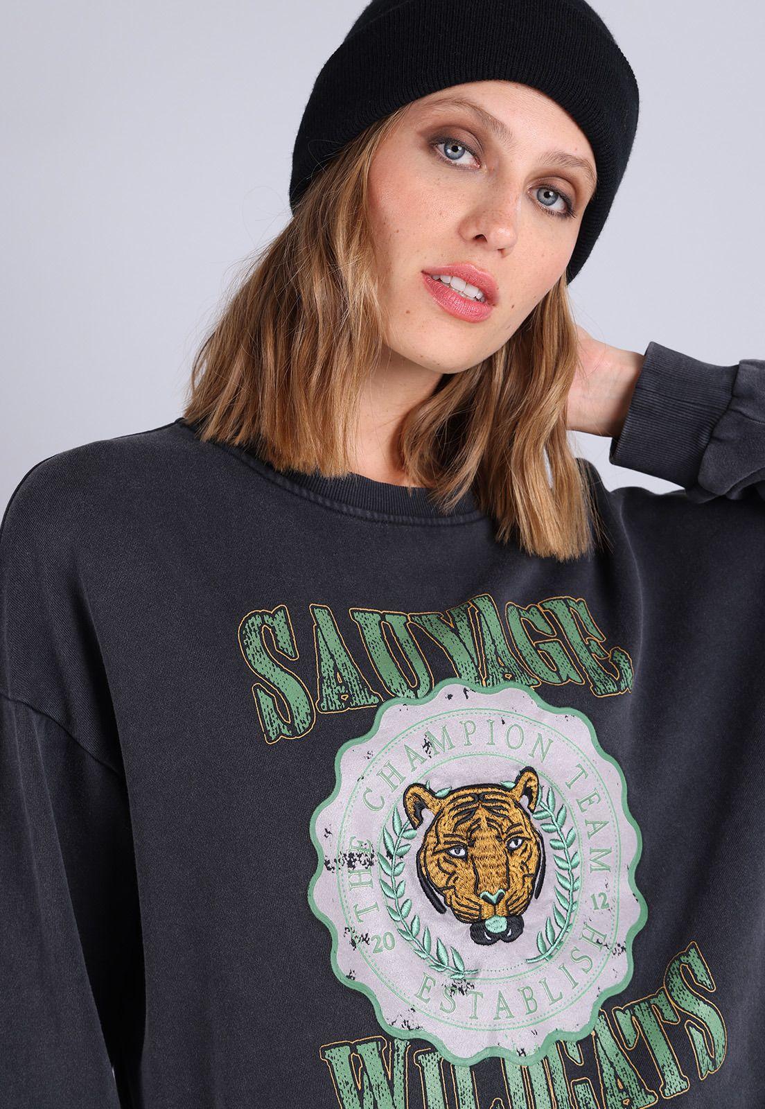 Polerón Estampado Mujer Soviet AISMJ02NE-2