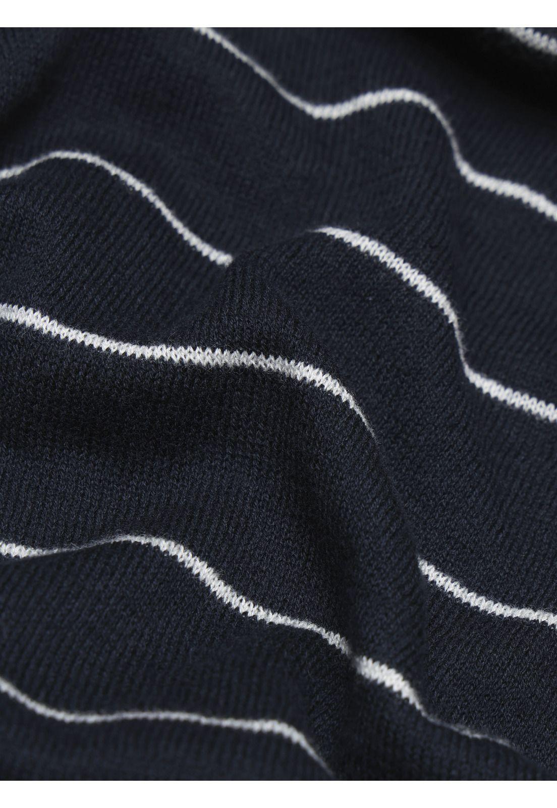 Polera Tejida Regular Fit Azul Marino Arrow PO34047NB-5