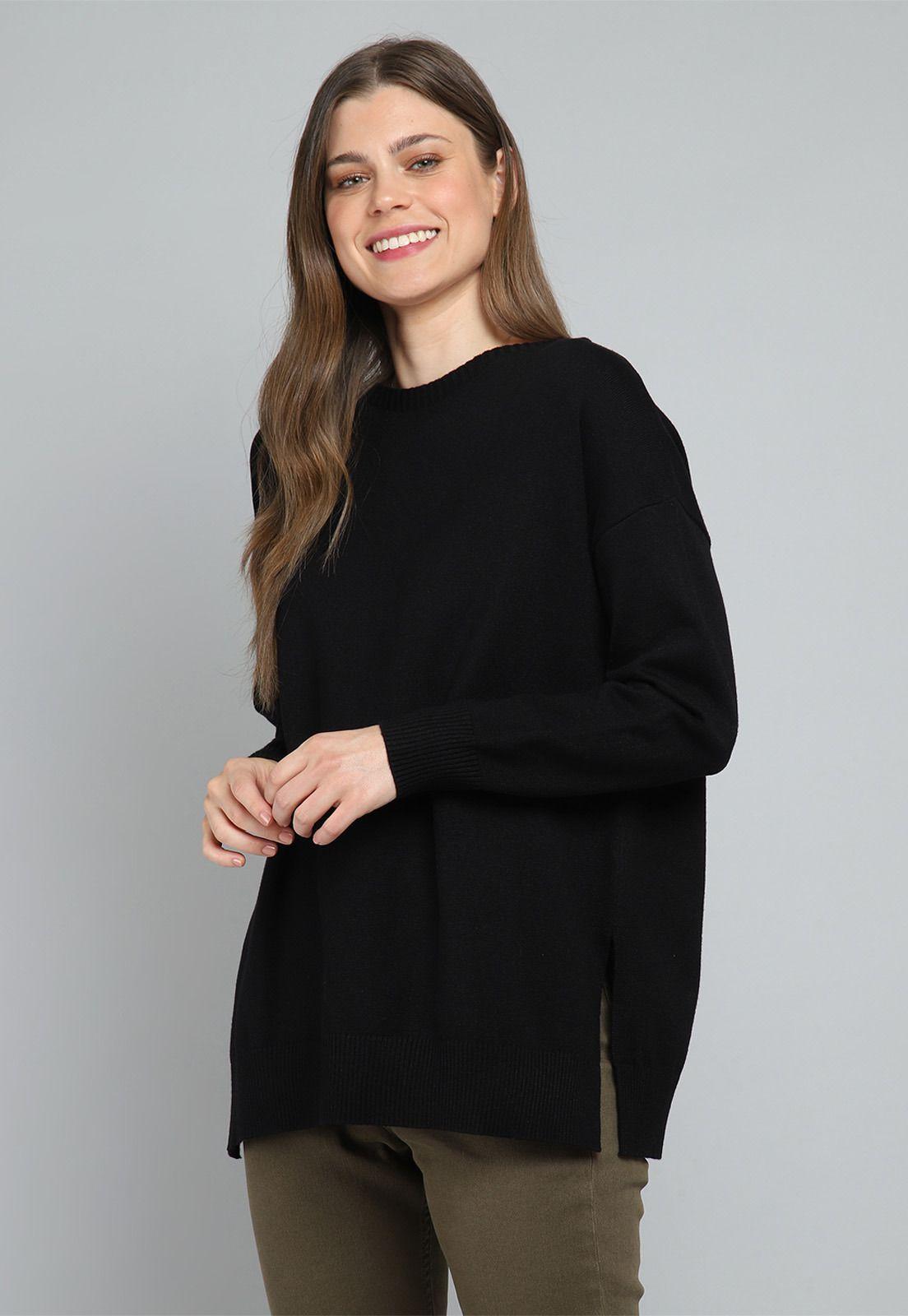 Sweater Largo con Aberturas Mujer Esprit M025167-0