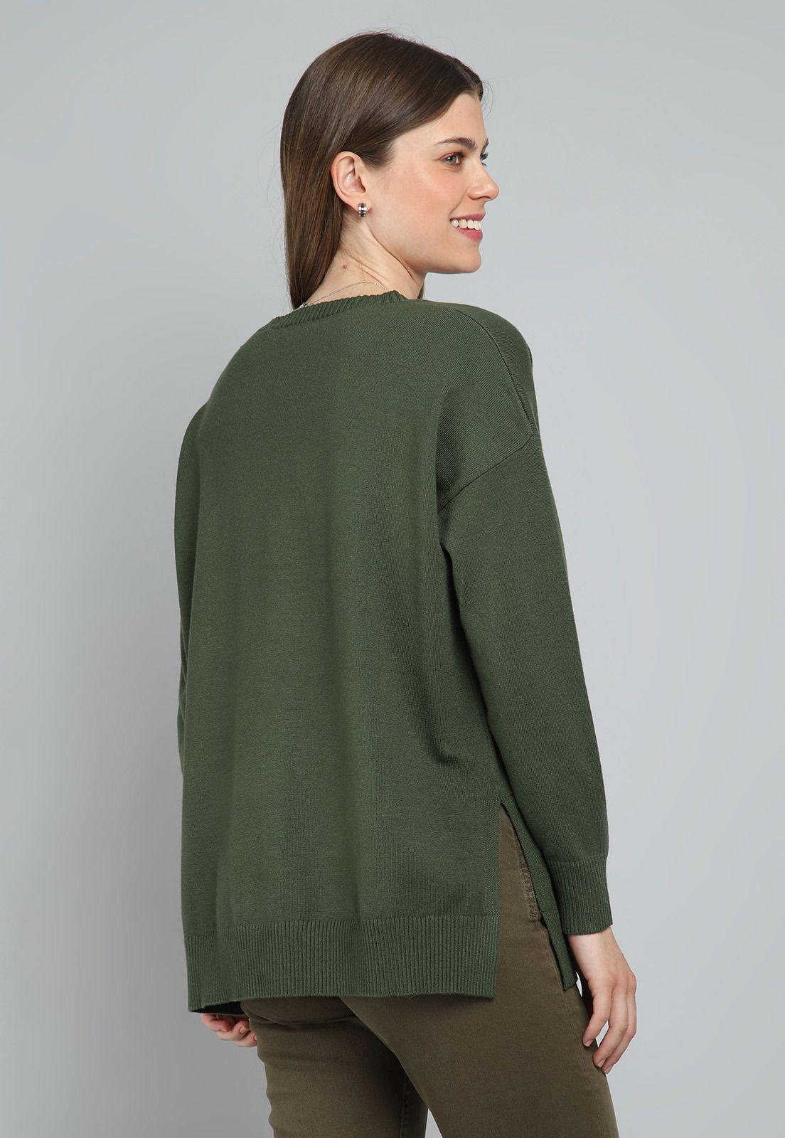 Sweater Largo con Aberturas Mujer Esprit M025167-0