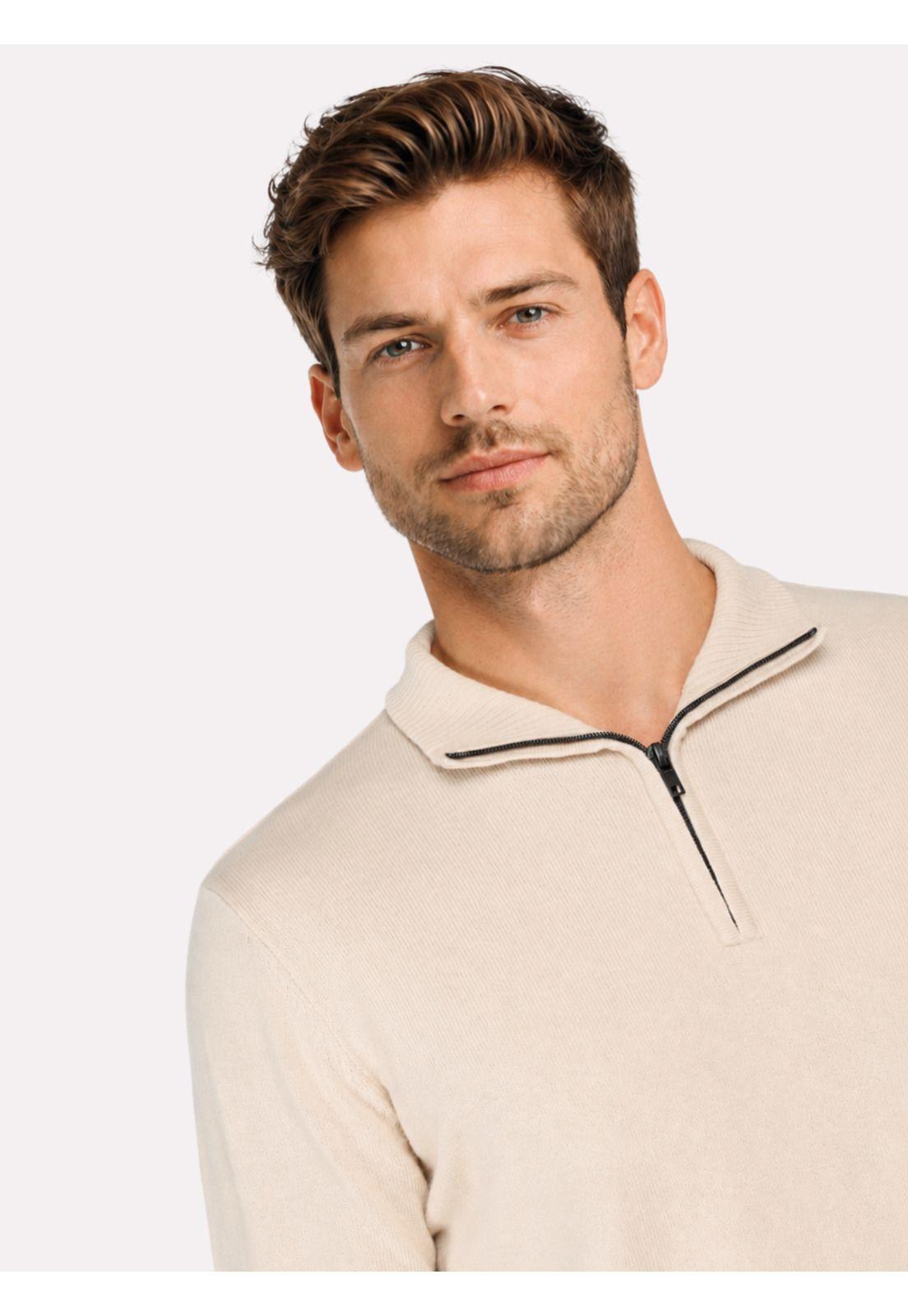 Sweater Cuello Alto Regular Fit Crema Arrow SW33096CR-2