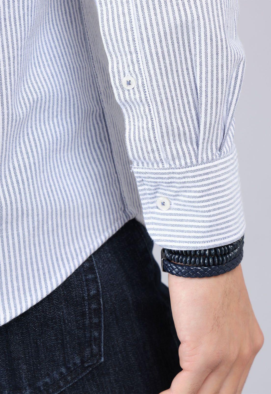 Camisa Oxford Spandex Arrow CM32002AZ-5