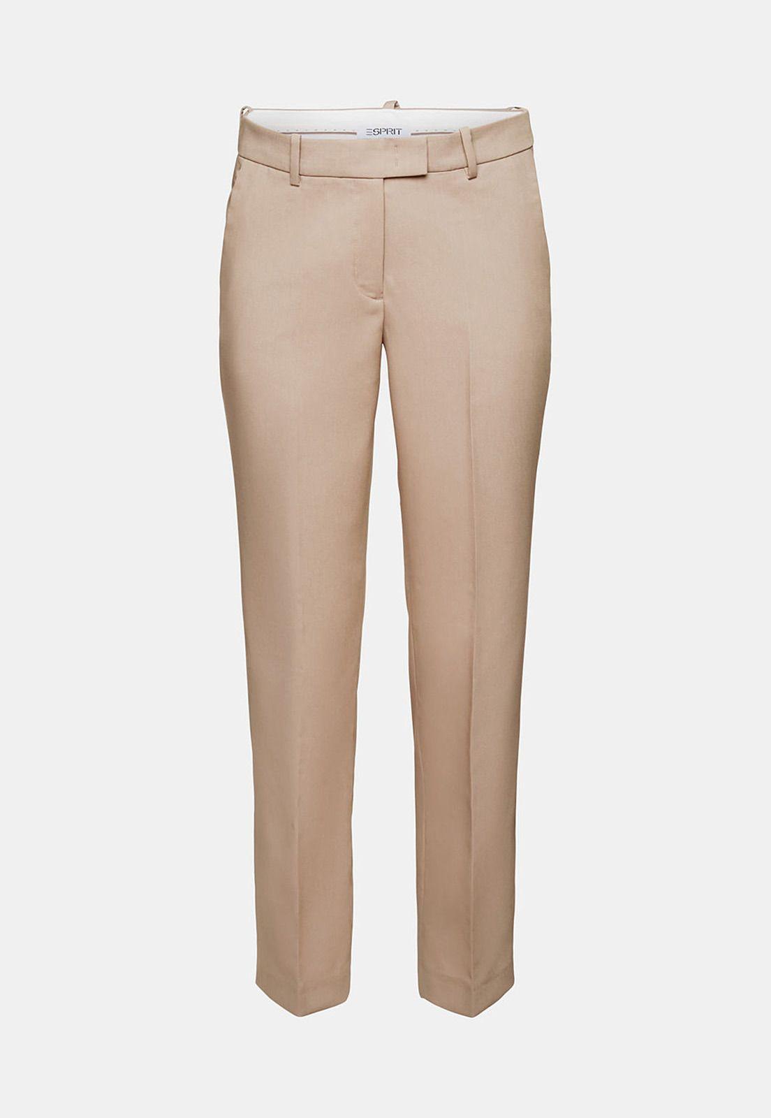 Pantalón Straight De Tiro Bajo Mujer Esprit 024EE1B316-4