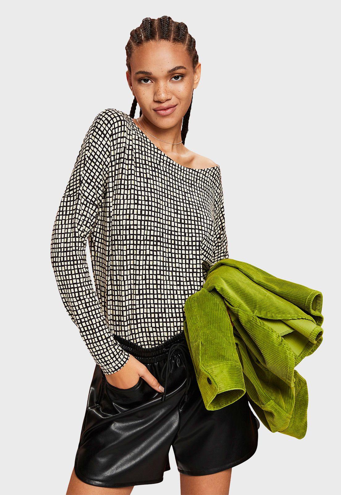 Polera De Manga Larga Mujer Esprit 123EE1K309-0