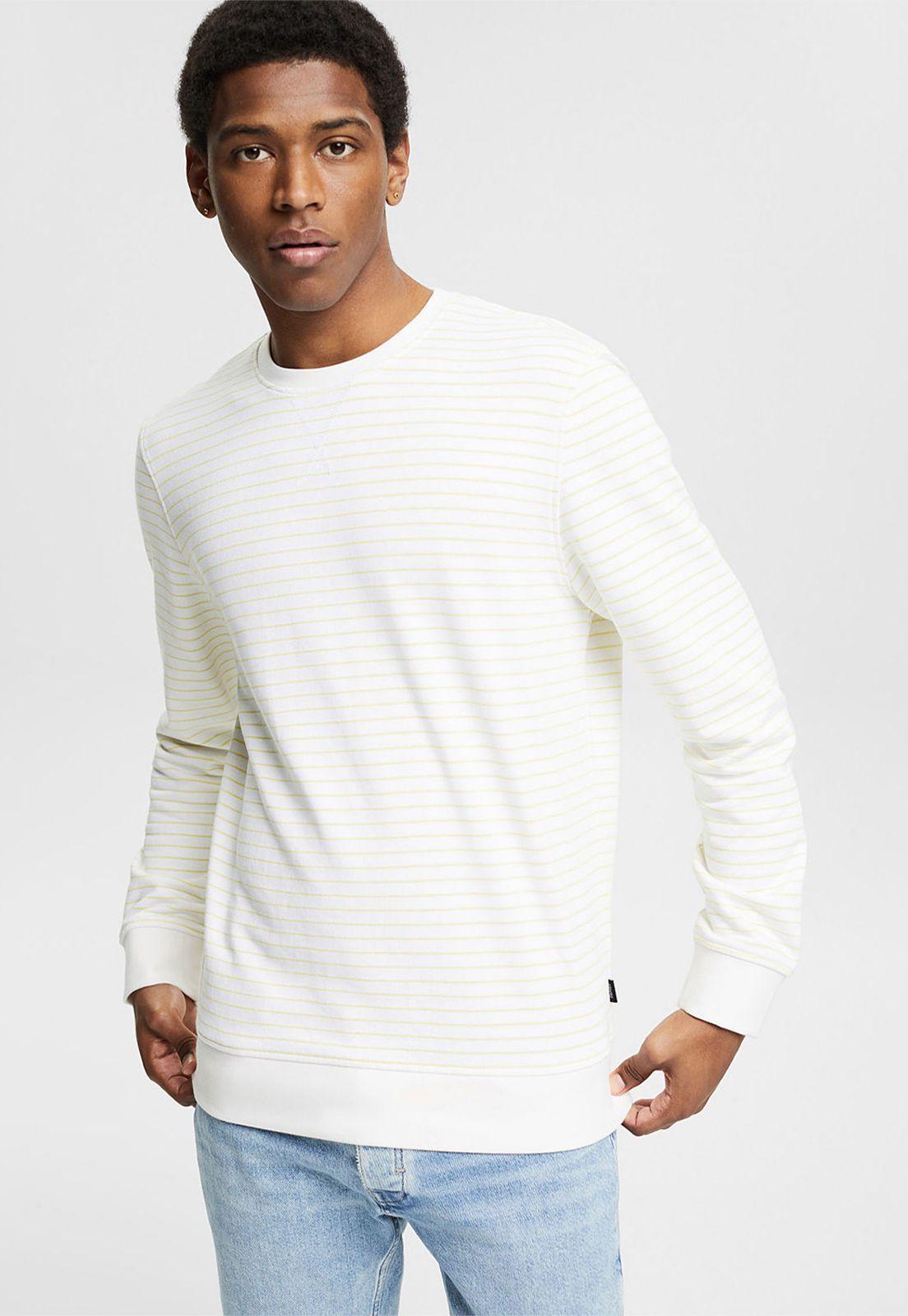 Polerón De Algodón A Rayas Esprit-0