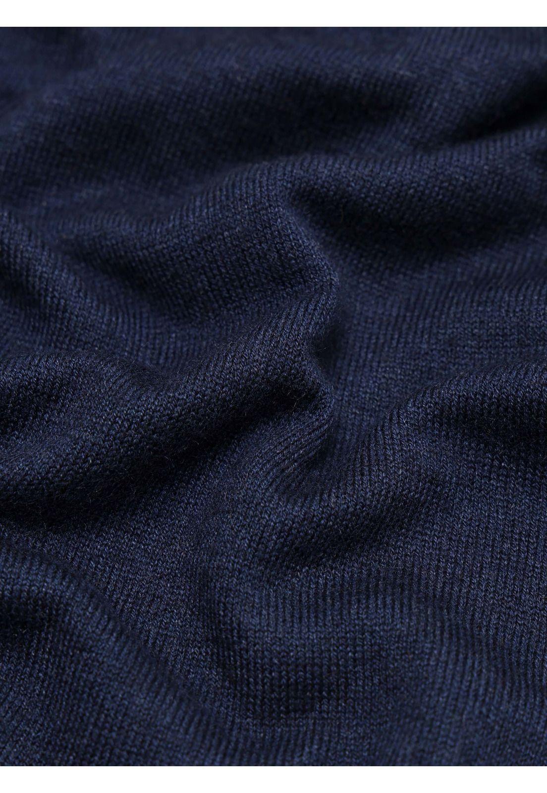 Sweater Cuello Alto Regular Fit Azul Oscuro Arrow SW33085AO-5